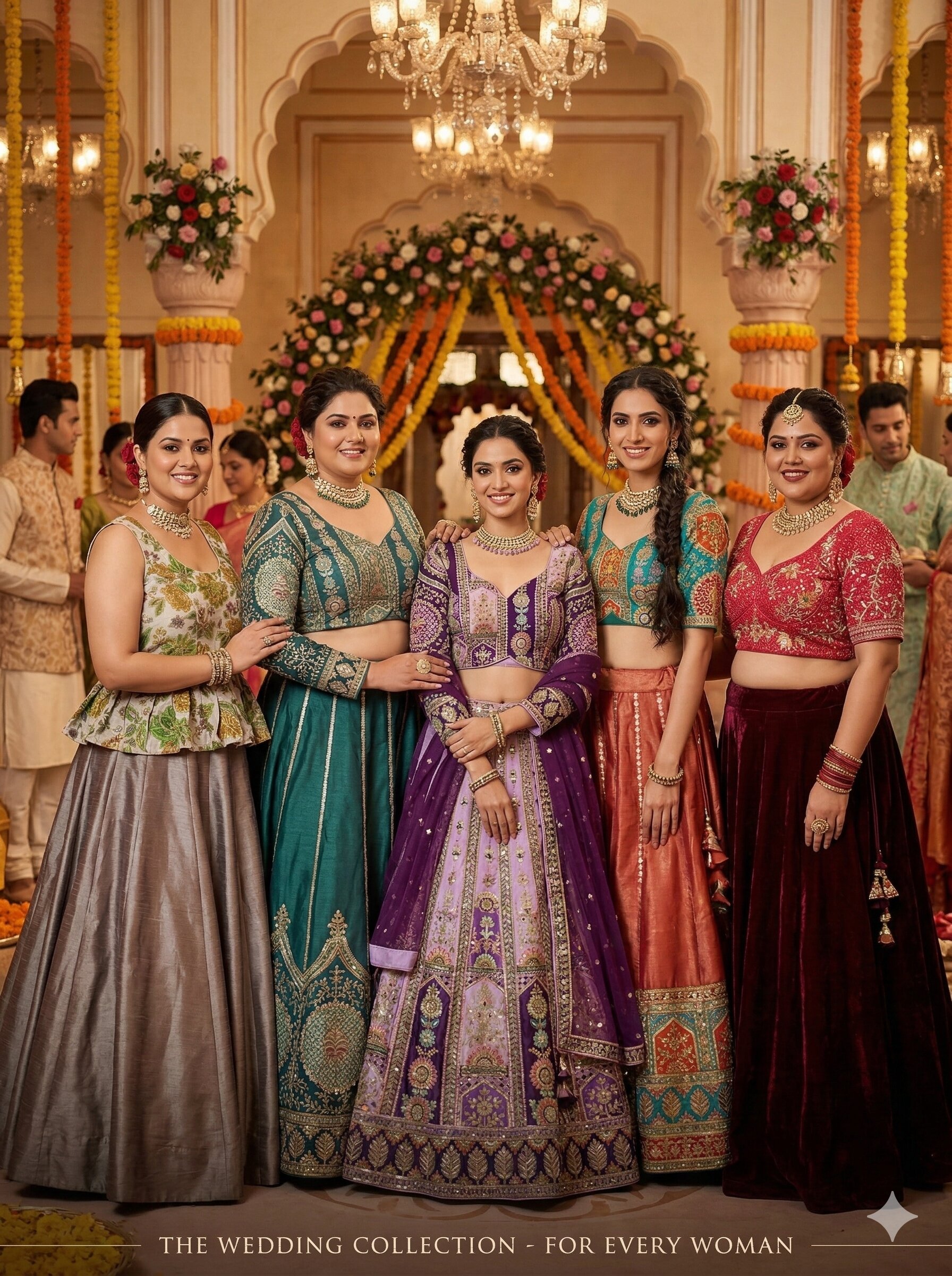 Model wearing Kaleeka Blouse Hub ivory silk blouse